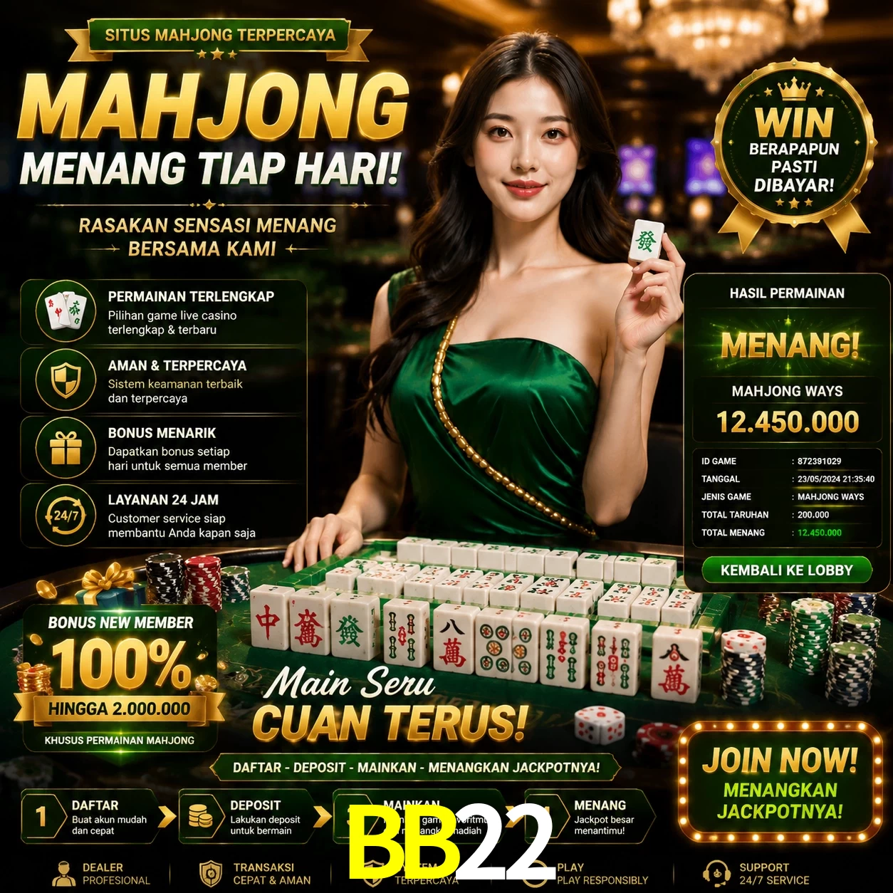 Cashback VIP BB22 - reembolso semanal